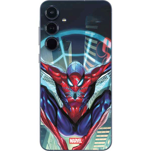 Marvel Spiderman Spiderman Armor MK IV Galaxy A35 5G Skin